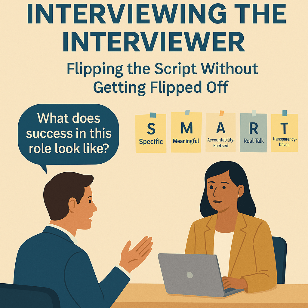 Interviewing the Interviewer: Flipping the Script Without Getting Flipped&nbsp;Off