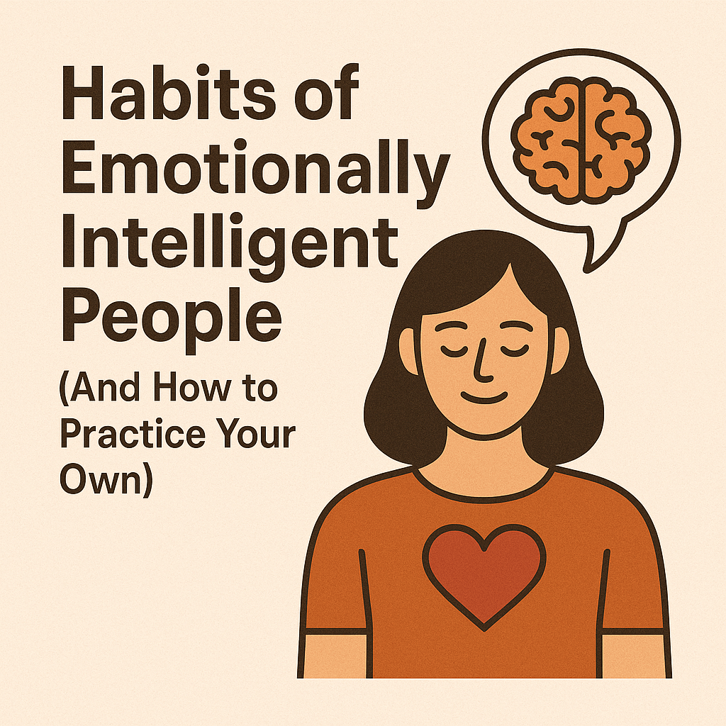 Habits of Emotionally Intelligent People (And How to Practice Your Own Without Needing a Therapist on Speed&nbsp;Dial)