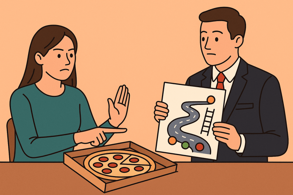 Keep Your Pizza Parties. I Want a&nbsp;Path.