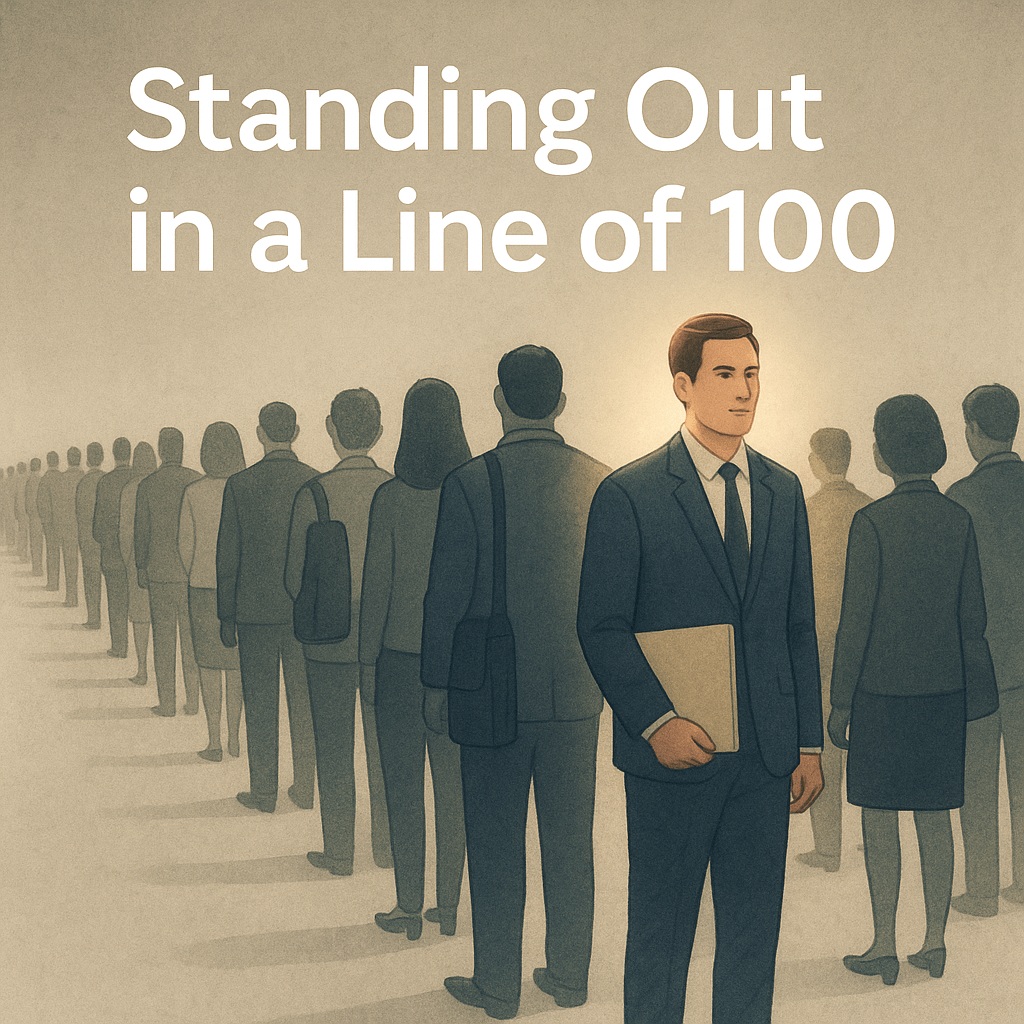 Standing Out in a Line of 100: How to Keep Your Job Search Grind Strong in&nbsp;2025